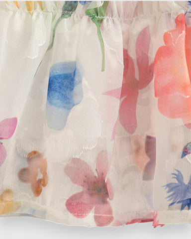 Baby Girl Rose Tiered Sun Dress