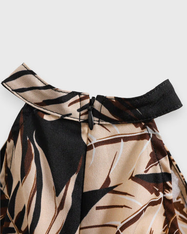 Baby Girl Printed Halter Romper