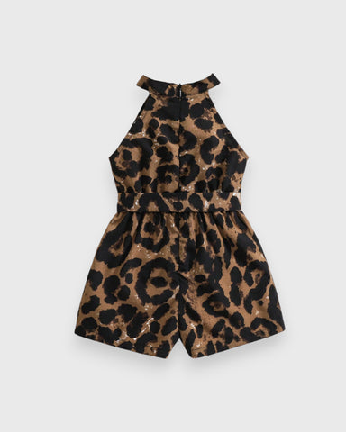 Baby Girl Printed Halter Romper