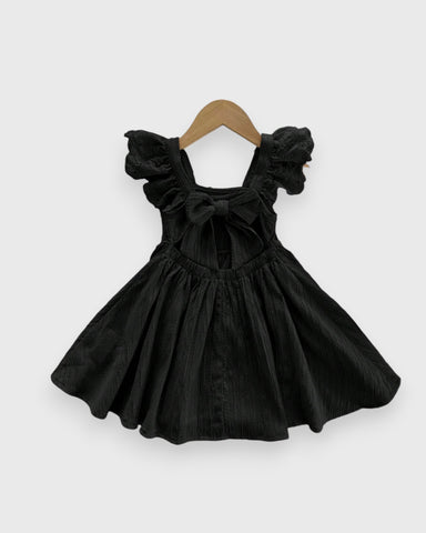 Girls Bow Back Summer Dress