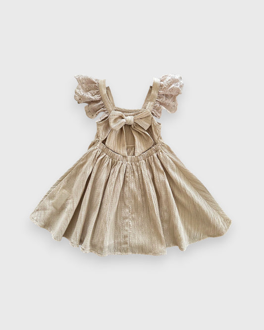 Girls Bow Back Summer Dress