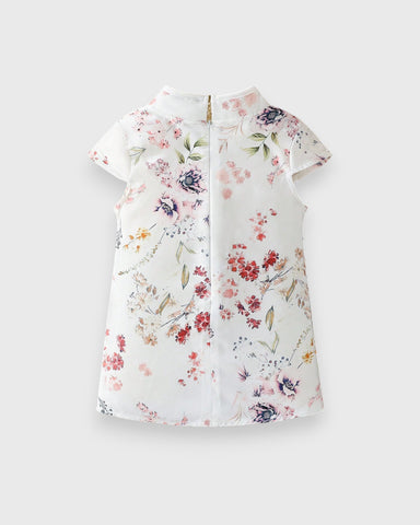 Baby Girl Qipao Spring Floral Dress