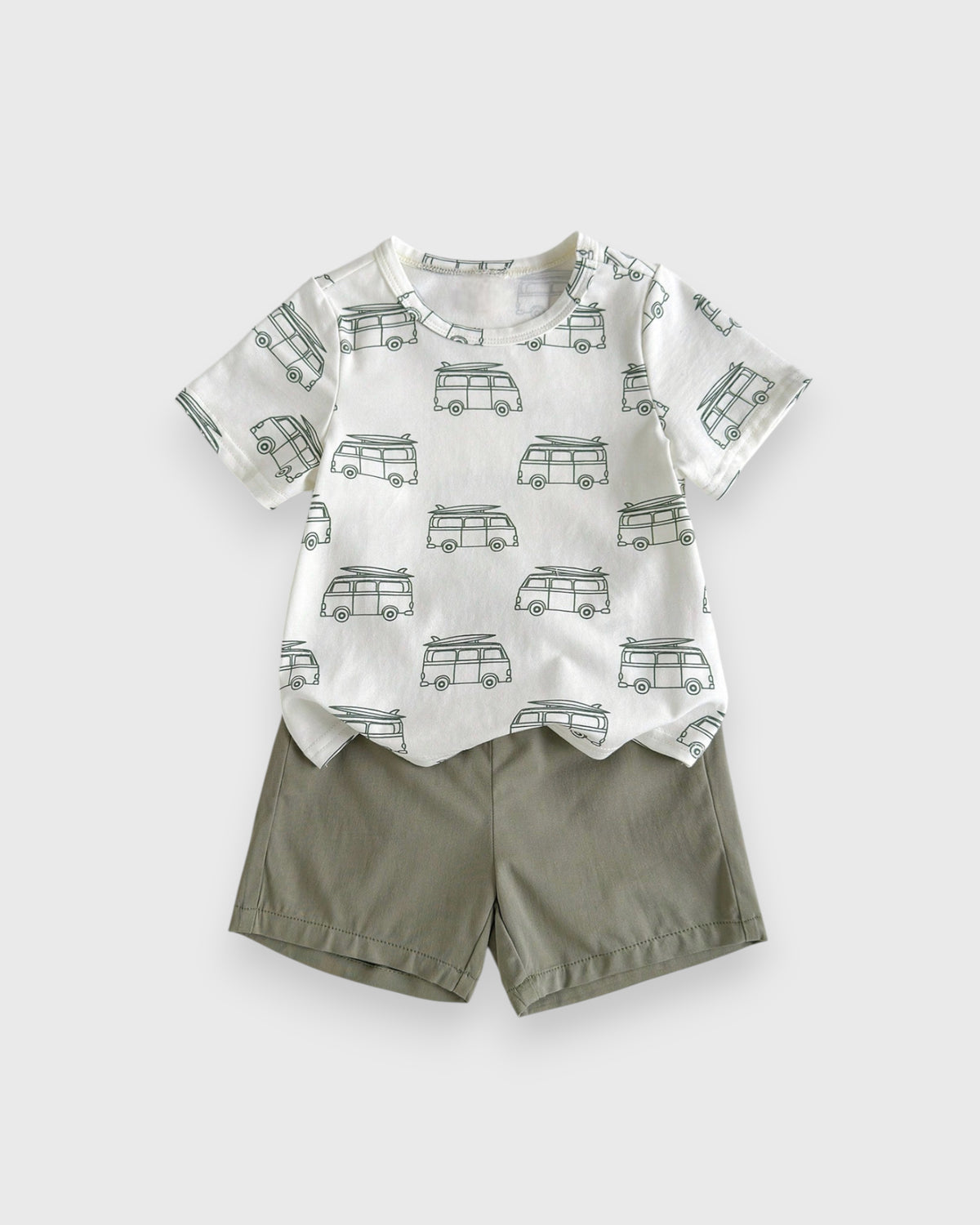 2 Pc Baby Boy Surf Buggy Tee & Shorts Set