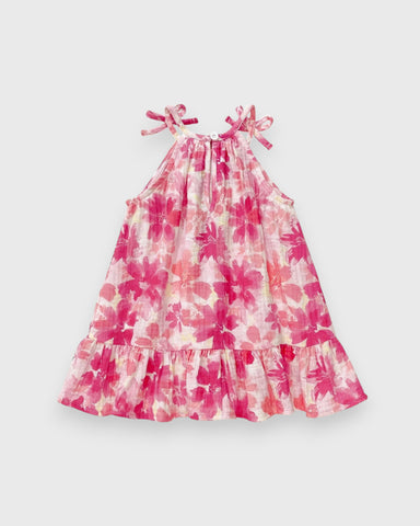 Baby Girl Vacay Cotton Halter Dress