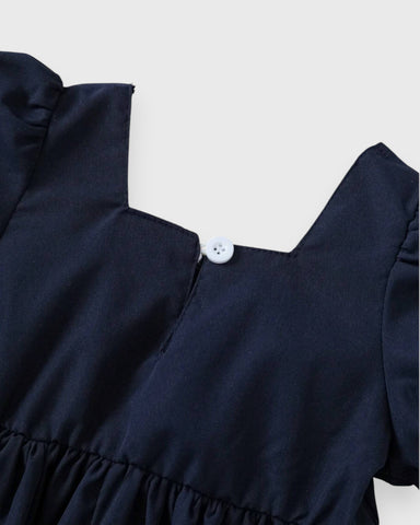 2 Pc Baby Girl Contrast Piping Sailor Set