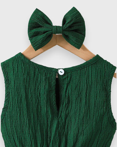 Baby Girl Lace Flutter Sleeve Dress