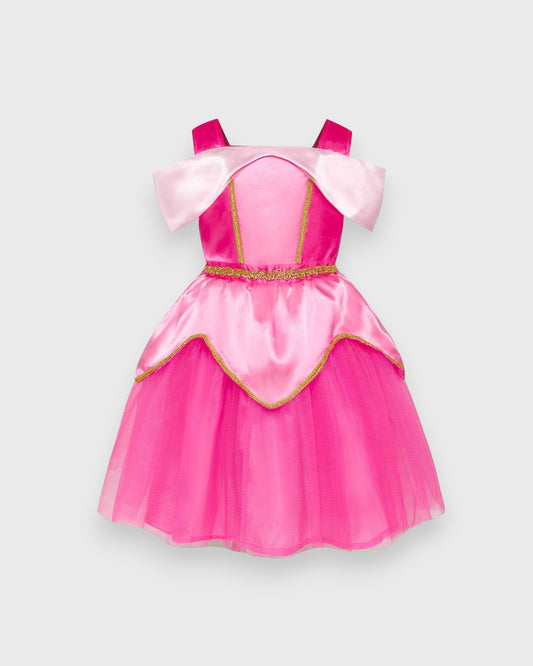 Girls Pink Princess Dress