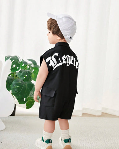 Baby Boy Legend Romper