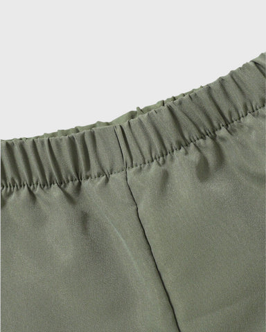 2 pc Baby Boy Palm Leaf Shirt & Shorts Set