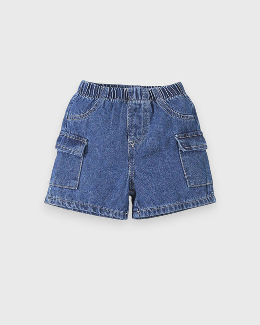 Baby Boy Denim Pocket Shorts