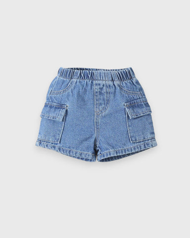 Baby Boy Denim Pocket Shorts