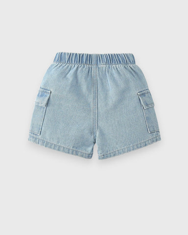 Baby Boy Denim Pocket Shorts