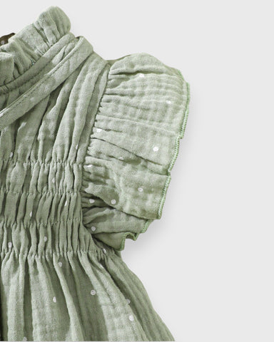 3 Pc Baby Girl Polka Dot Cotton Set