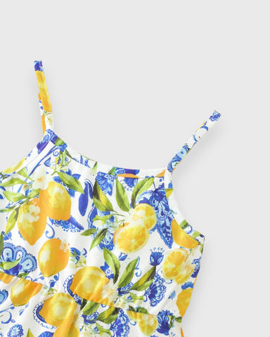 Girl Lemon Print Cami Sundress