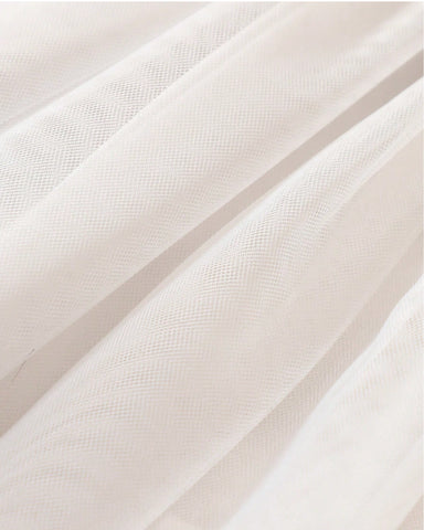 Baby Girl Spring Flower Chambray Tulle Dress