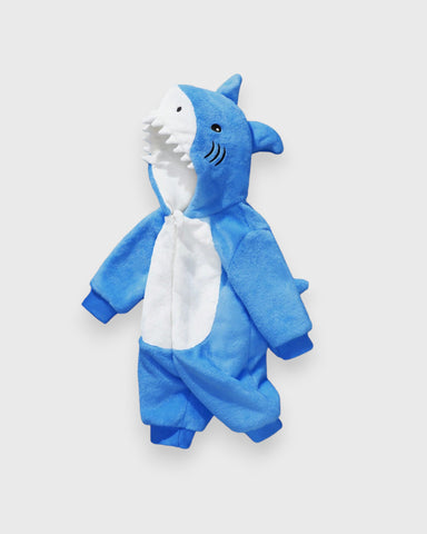 Baby Shark Fleece Jumpsuit Costume