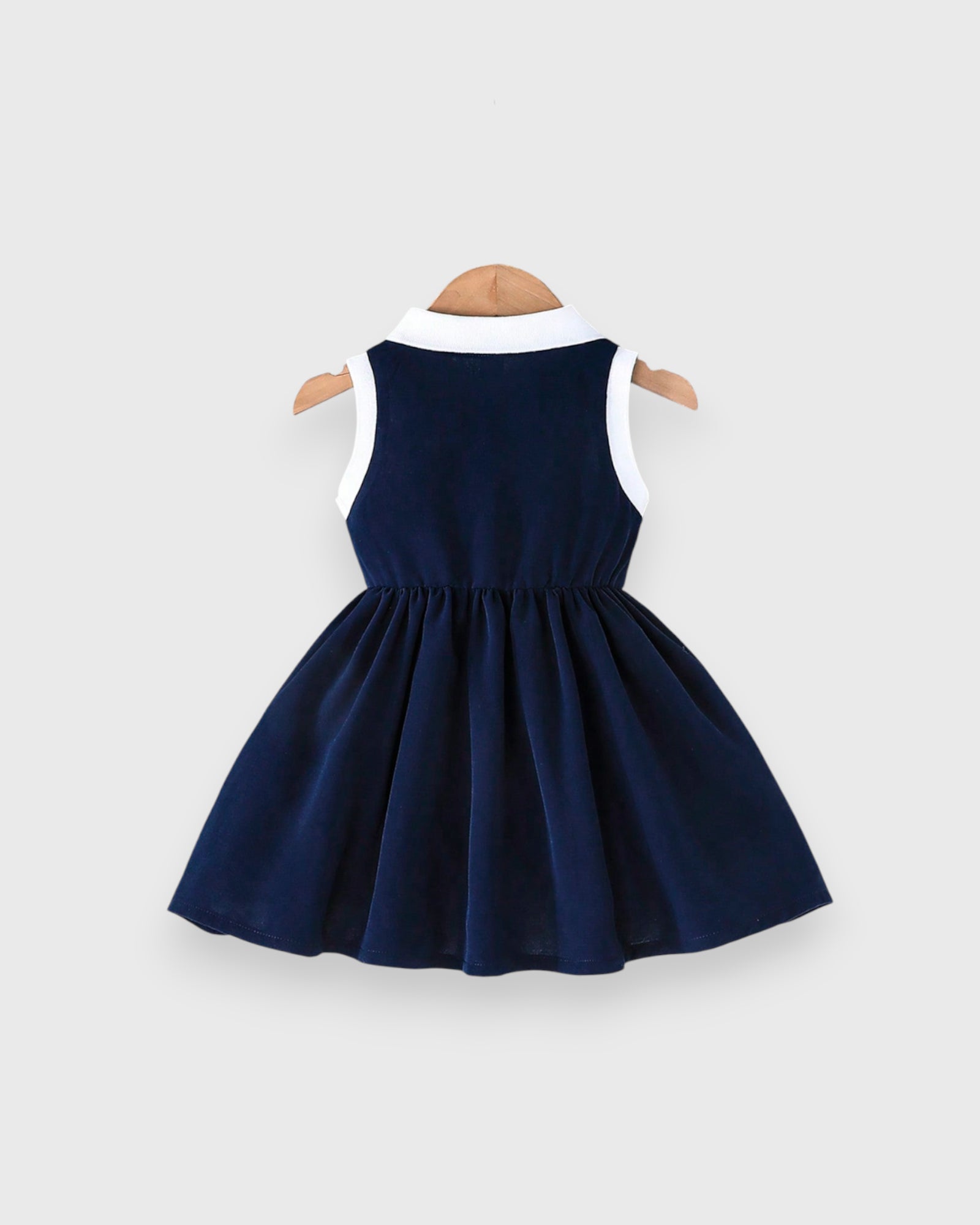 Baby Girl Heart Polo Sleeveless Tennis Dress 2-3T / Navy Baby Girl Heart Polo Sleeveless Tennis Dress 2-3T / Navy