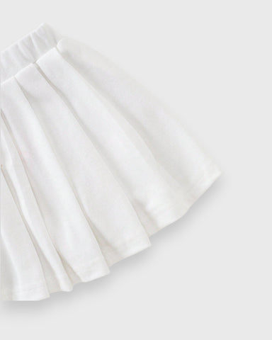 2 Pc Baby Girl Polo Pleat Skirt Set