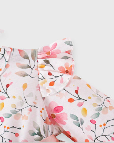 2 Pc Baby Girl Spring Blossom Tulle Dress