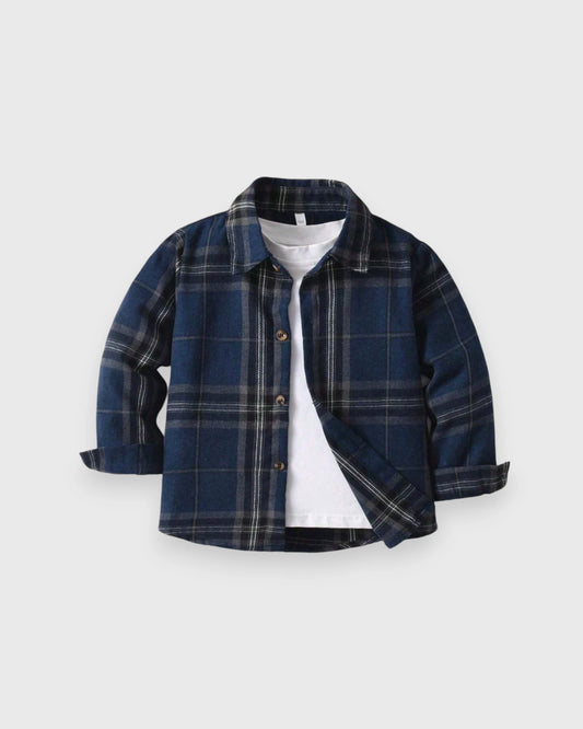 Toddler Boy Plaid Shirt