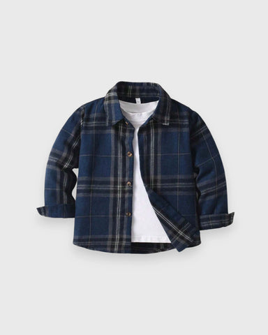 Toddler Boy Plaid Shirt