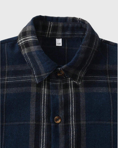 Toddler Boy Plaid Shirt