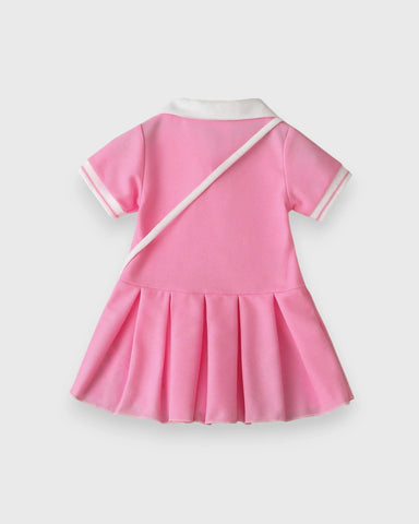 2 Pc Baby Girl Rabbit Tennis Dress
