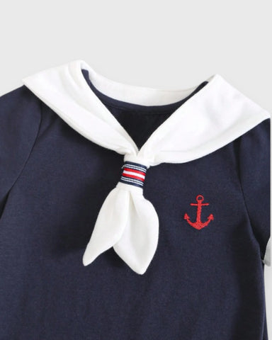 Baby Sailor Theme Bodysuit