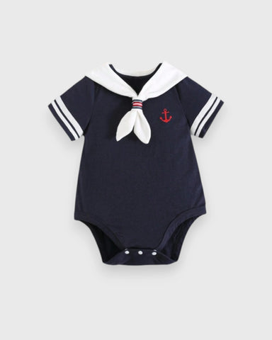 Baby Sailor Theme Bodysuit