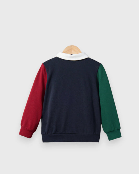 Boys NYC colorblock Polo Shirt