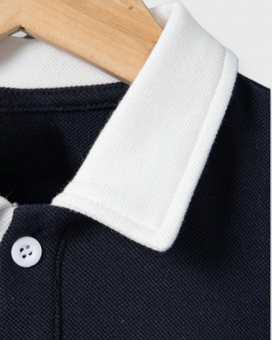 Boys NYC colorblock Polo Shirt