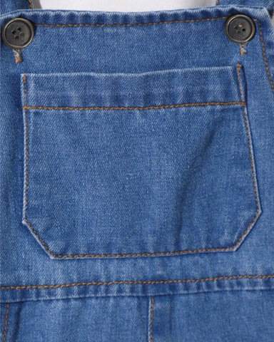 3 Pc Baby Boy Stripe Tee, Overall & Shawl Set