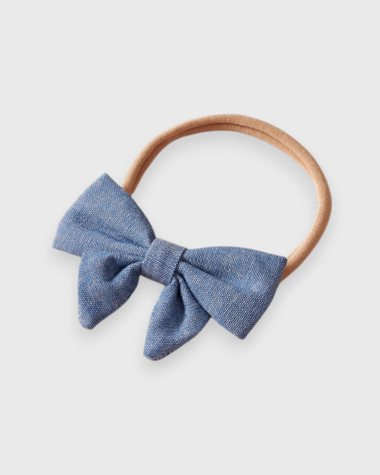 10 Pc Baby Girl Bows & Flower Headband Set