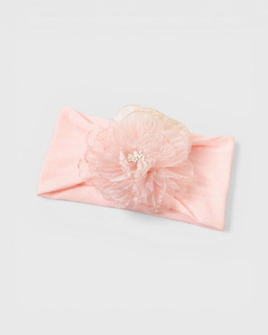 3 Pc Baby Girl Chiffon Flower Elastic Headband