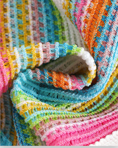 2 Pc Baby Girl Patterned Fabric Crop Top & Flare Pants Set