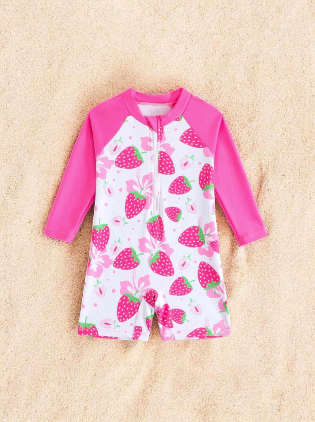 Baby Girl Strawberry Tankini Swimsuit