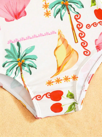 Baby Girl Tuscan Vacation One-Piece Swimsuit