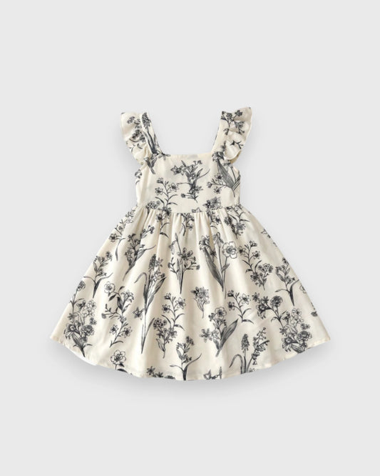 Girls Bow Back Sun Dress