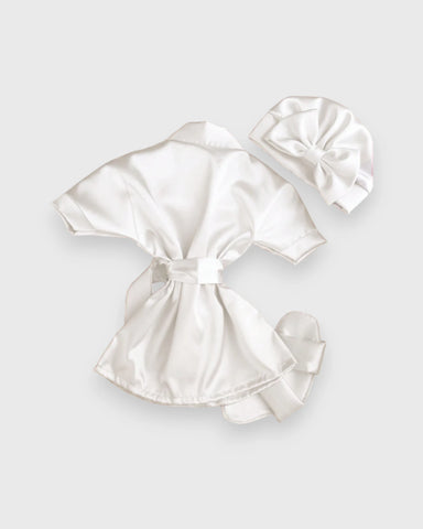 Newborn Baby Satin Robe Set
