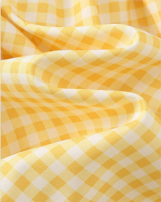 Baby Girl Little Ducky Gingham Dress