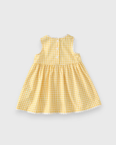 Baby Girl Little Ducky Gingham Dress