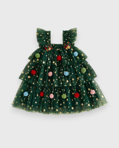 Baby Girl Christmas Tree Tutu Dress