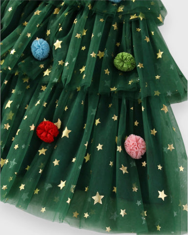 Baby Girl Christmas Tree Tutu Dress