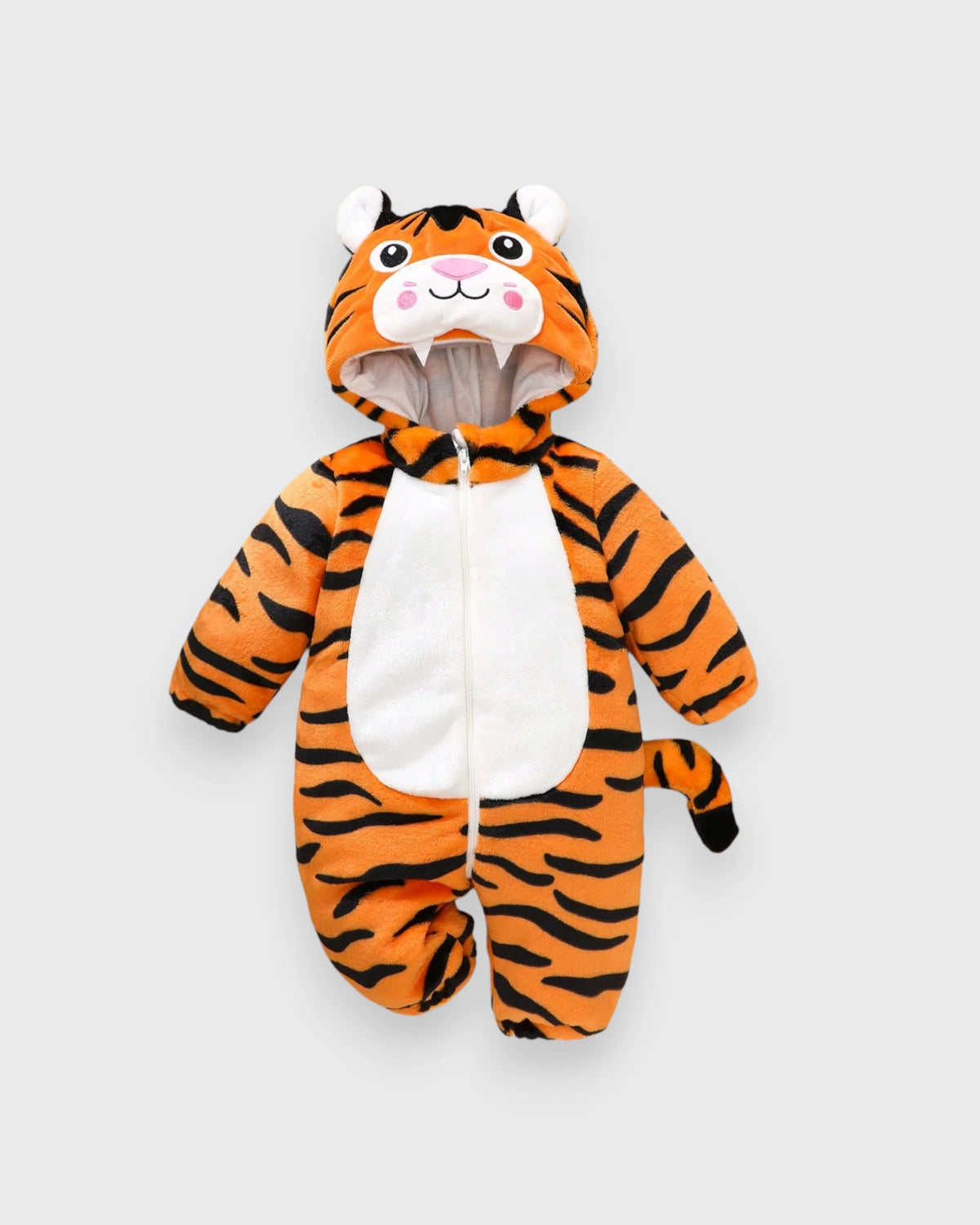 Baby Tiger Fleece Jumpsuit