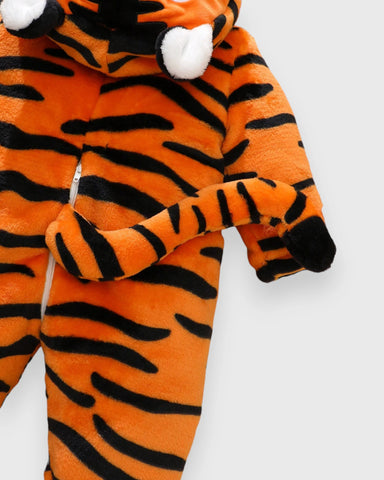 Baby Tiger Fleece Jumpsuit