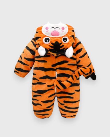 Baby Tiger Fleece Jumpsuit