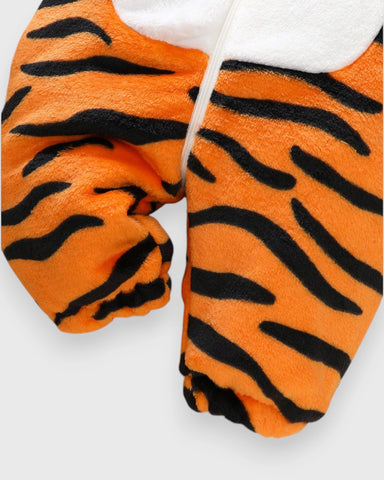 Baby Tiger Fleece Jumpsuit
