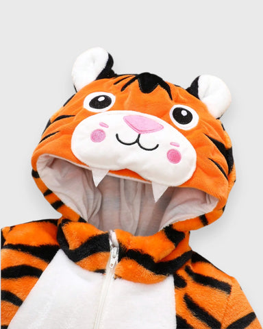 Baby Tiger Fleece Jumpsuit