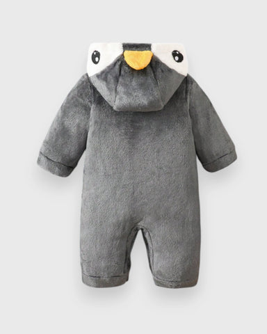 Baby Penguin Fleece Jumpsuit