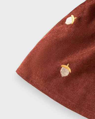 3 Pc Baby Girl Autumn Leaves Dress & Beret Set